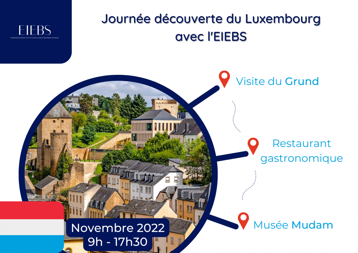 Journée découverte du Luxembourg avec l'EIEBS